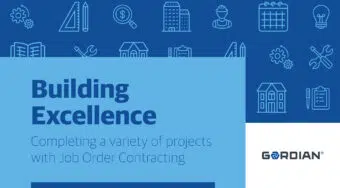 Building Excellence – Completing a Variety of Projects with Job Order Contracting