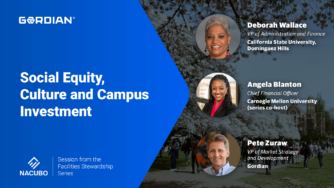 Facilities Stewardship Series: Social Equity, Culture and Campus Investment