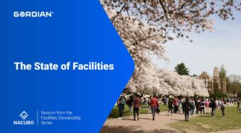 Facilities Stewardship Series: The 2023 State of Facilities in Higher Education