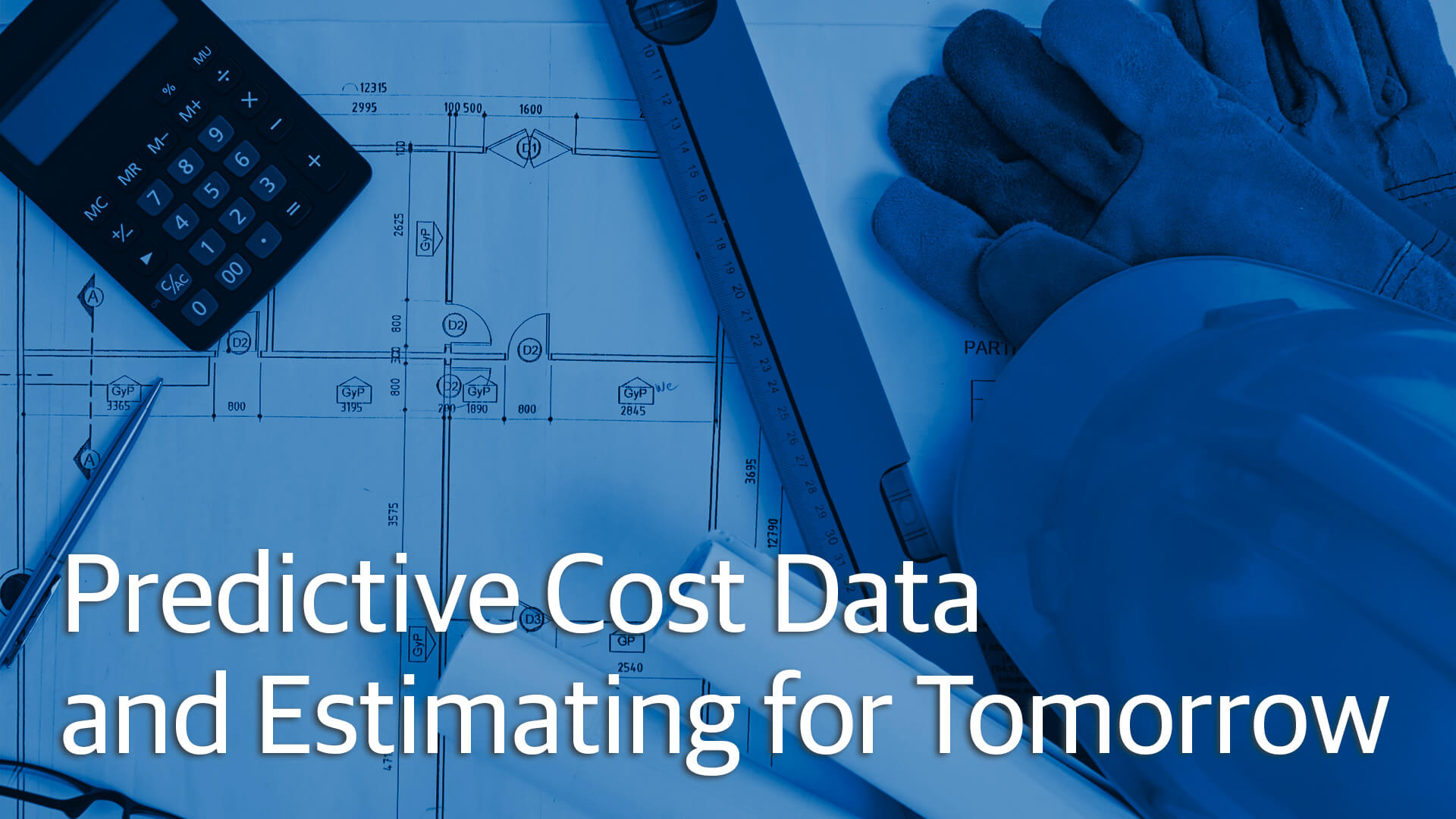 Predictive Construction Cost Data and Estimating for Tomorrow 4