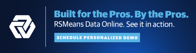 RSMeans Data Online Personalized Demo