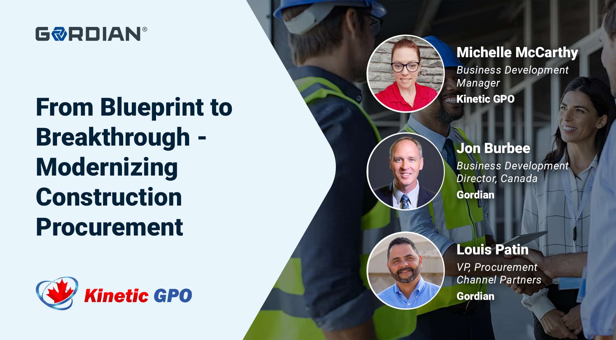 Explore the Future of Construction Procurement With Our Exclusive On-Demand Webinar 1