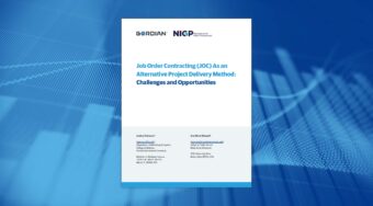 Job Order Contracting (JOC) as an Alternative Project Delivery Method: Challenges and Opportunities