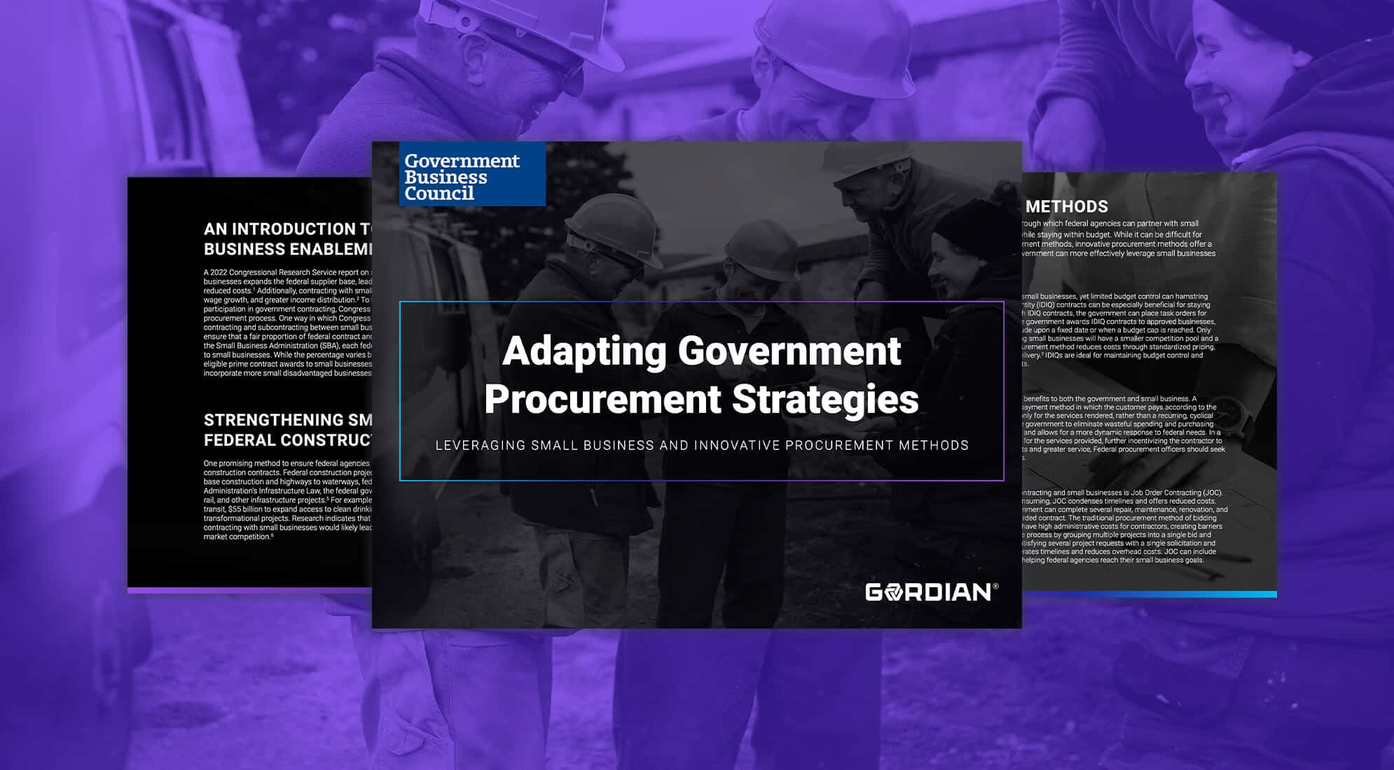 Federal Small Business Enablement through Innovative Procurement Methods 2