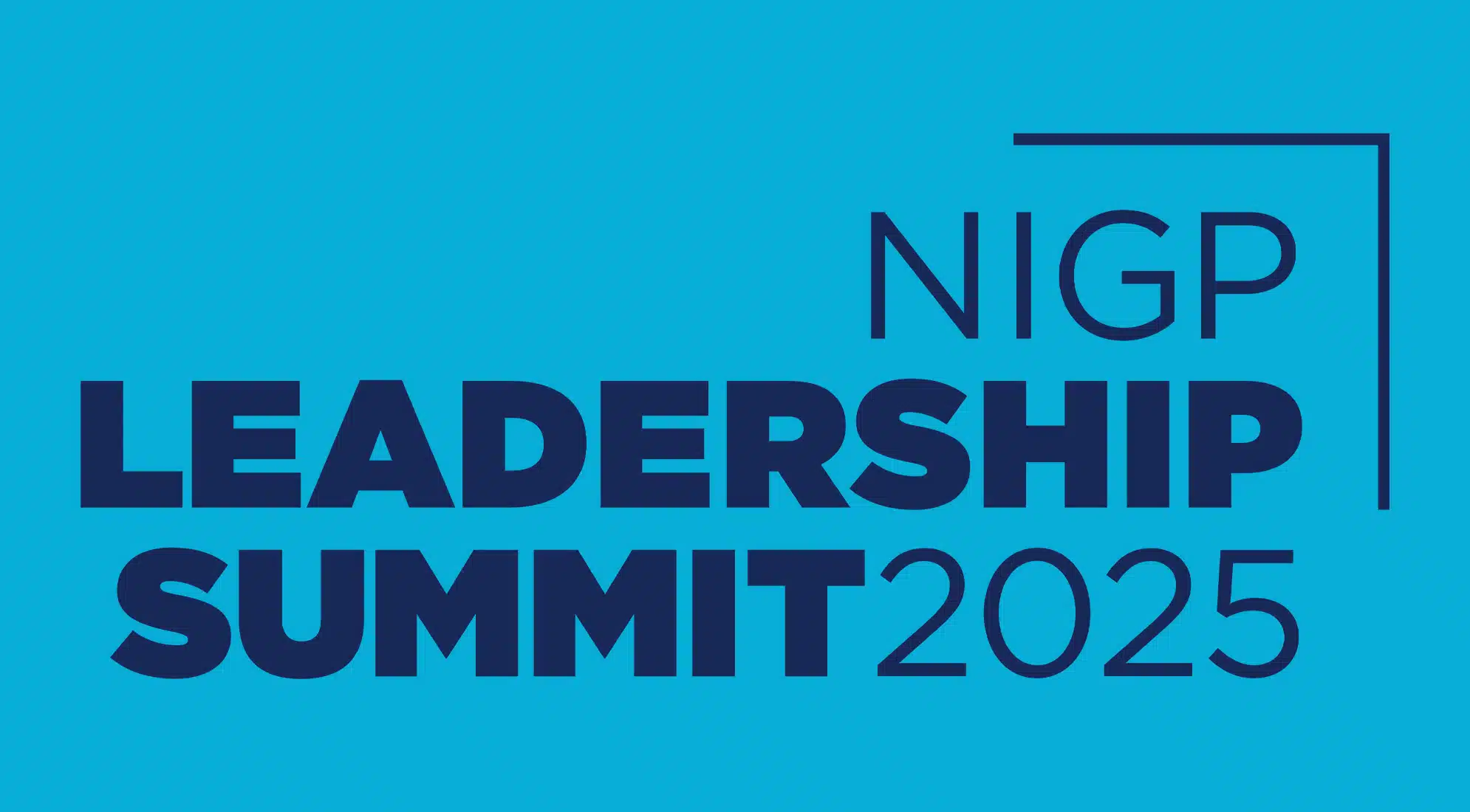 NIGP Leadership Summit 2025