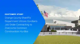 Orange County Sheriff’s Department Utilizes Gordian’s Job Order Contracting to Work Through Extensive Punch List